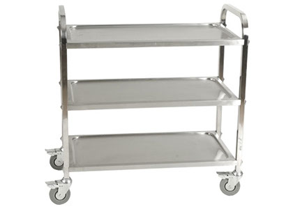 Carrello in acciaio inox