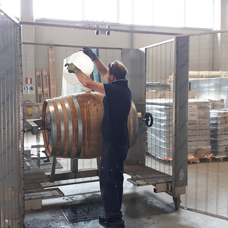 Porta barriques smontabili