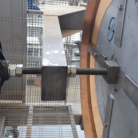 Porta barriques smontabili