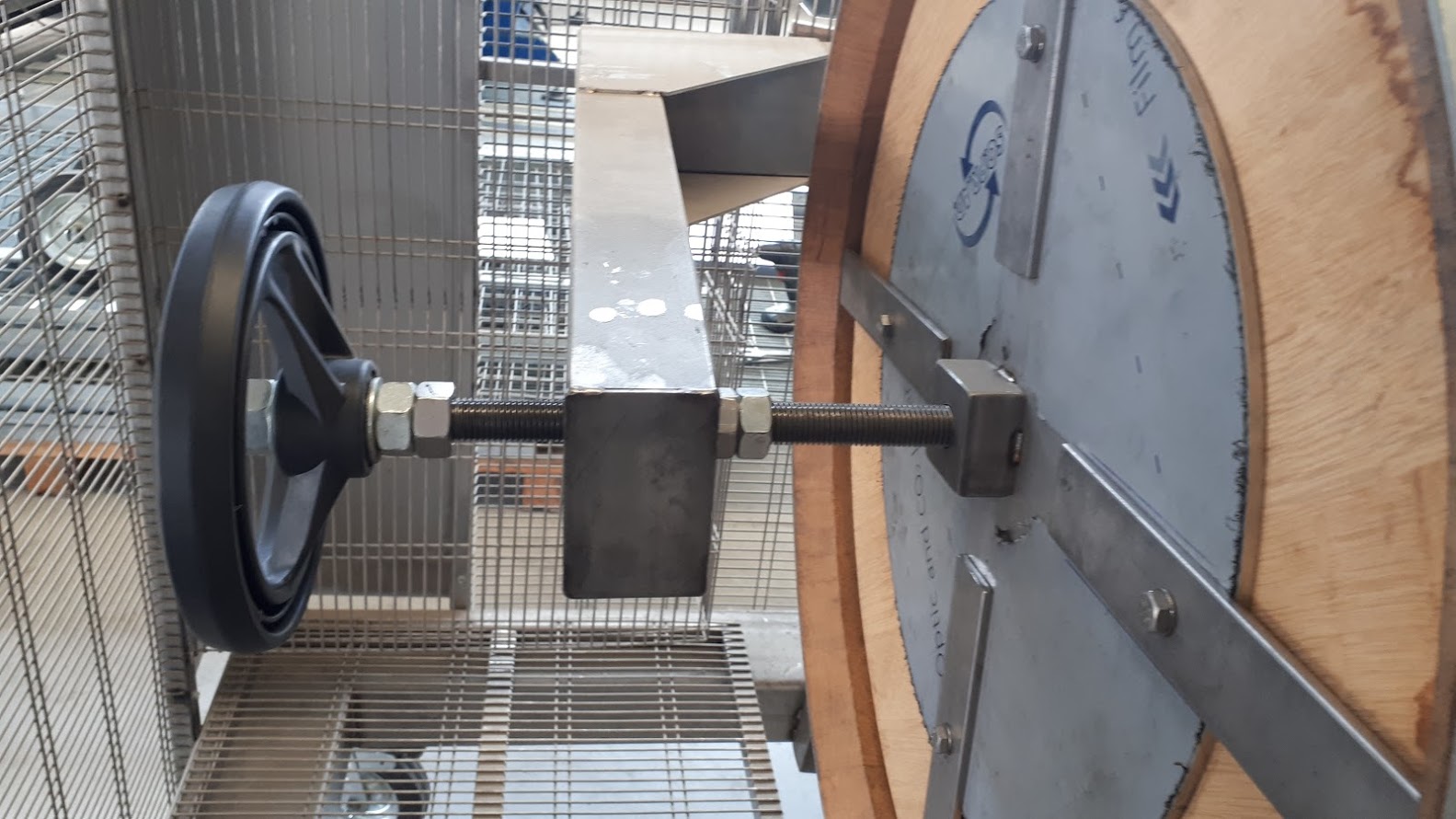 Porta barriques smontabili