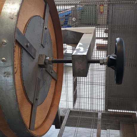 Porta barriques smontabili