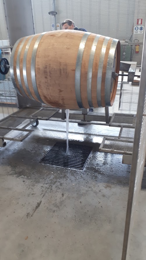 Porta barriques smontabili