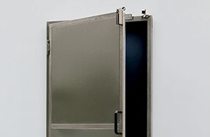 Porta in acciaio inox