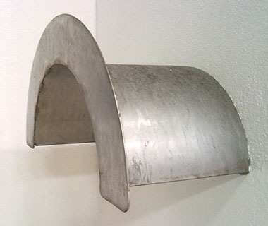Porta tubi in acciaio inox
